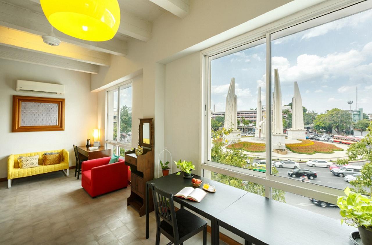 Baan Dinso Hostel@Ratchadamnoen Bangkok Ngoại thất bức ảnh